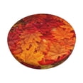thumbnail image 1 of Balery Autumn Leaf Velvet Round Bar Chair Cushion Cover Adjustable, Protects From Scratches And Stains, Soft & Washable Ideal For Wooden And Metal Stools - 13 Inch, 1 of 7