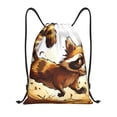 thumbnail image 1 of Balery Autumn Raccoon In Forest Pattern Drawstring Backpack Bag Sport Gym Sackpack Cinch Bags Pattern Drawstring Backpack Bag Sport Gym Sackpack Cinch Bags -Small, 1 of 6
