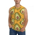 thumbnail image 1 of Balery Avocado Dog Men's Sleeveless Muscle Shirts Workout Tank Top, Moisture Wicking, Odor Protection-Small, 1 of 8