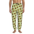 Balery Avocado Pattern Joggers for Men Athletic Workout Sweatpants with