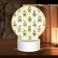 thumbnail image 1 of Balery Avocado Playing Music Pattern Acrylic Night Light Gift with 3 Color ModesTouch-Sensitive LED Lamp Perfect Gift for Mother's Day, Birthday, or Christmas, 1 of 9