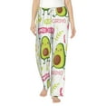 thumbnail image 1 of Balery Avocado Work Out print Women's Pajama Pants,Ultra Lightweight Pjs,Lounge Pant-Medium, 1 of 9