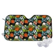 thumbnail image 1 of Balery Balls Print Car Windshield Sun Shade,Windshield Sunshade for Car Pickup Truck SUV Accessories-Medium, 1 of 7