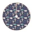thumbnail image 1 of Balery Bamboo Panda Printed Christmas Tree Skirt , Merry Christmas Party Christmas Tree Decoration,Adjustable Tree Skirt-30", 1 of 6
