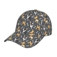 thumbnail image 1 of Balery Baseball Cap Adjustable Size for Running Workouts and Outdoor Activities All Seasons Dad Hat(Bulldog Print), 1 of 9