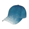 thumbnail image 1 of Balery Baseball Cap Adjustable Size for Running Workouts and Outdoor Activities All Seasons Dad Hat(Christmas Snowflakes), 1 of 8
