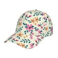 thumbnail image 1 of Balery Baseball Cap Adjustable Size for Running Workouts and Outdoor Activities All Seasons Dad Hat(Cute Flower), 1 of 8