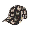 thumbnail image 1 of Balery Baseball Cap Adjustable Size for Running Workouts and Outdoor Activities All Seasons Dad Hat(Flowe Rooster), 1 of 9