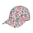 thumbnail image 1 of Balery Baseball Cap Adjustable Size for Running Workouts and Outdoor Activities All Seasons Dad Hat(Flower Leaves), 1 of 9