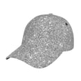 thumbnail image 1 of Balery Baseball Cap Adjustable Size for Running Workouts and Outdoor Activities All Seasons Dad Hat(GlitterSilver), 1 of 8