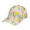 thumbnail image 1 of Balery Baseball Cap Adjustable Size for Running Workouts and Outdoor Activities All Seasons Dad Hat(Lemon Leaves), 1 of 9
