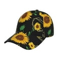 thumbnail image 1 of Balery Baseball Cap Adjustable Size for Running Workouts and Outdoor Activities All Seasons Dad Hat(Sunflowers3), 1 of 8