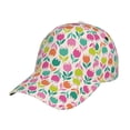 thumbnail image 1 of Balery Baseball Cap Adjustable Size for Running Workouts and Outdoor Activities All Seasons Dad Hat(Tulips Flowers), 1 of 9
