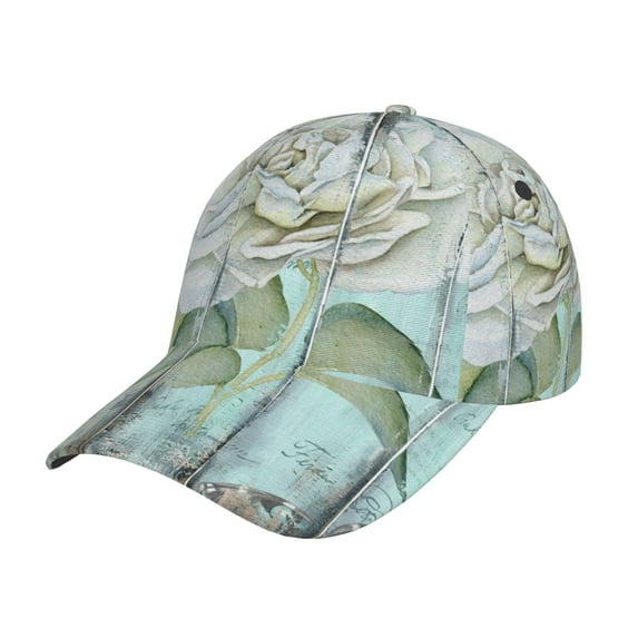 Balery Baseball Cap Adjustable Size for Running Workouts and Outdoor Activities All Seasons Dad Hat(Vintage Rose1)