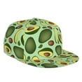thumbnail image 1 of Balery Baseball Cap Flat Bill Hats for Men Adjustable Size for Running Workouts and Outdoor Activities All Seasons Dad Hat(Avocado With Seeds ), 1 of 9
