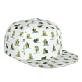 thumbnail image 1 of Balery Baseball Cap Flat Bill Hats for Men Adjustable Size for Running Workouts and Outdoor Activities All Seasons Dad Hat(Cute Avocado Yoga ), 1 of 9