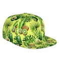 thumbnail image 1 of Balery Baseball Cap Flat Bill Hats for Men Adjustable Size for Running Workouts and Outdoor Activities All Seasons Dad Hat(Kiwi and Avocado ), 1 of 9