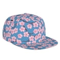 thumbnail image 1 of Balery Baseball Cap Flat Bill Hats for Men Adjustable Size for Running Workouts and Outdoor Activities All Seasons Dad Hat(Orchids Flowers ), 1 of 9