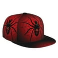 thumbnail image 1 of Balery Baseball Cap Flat Bill Hats for Men Adjustable Size for Running Workouts and Outdoor Activities All Seasons Dad Hat(Spider on the Web ), 1 of 9