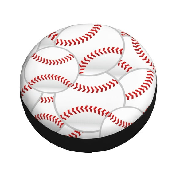Balery Baseballs Tire Covers - Tough Tire Wheel Protector for Truck, SUV, Trailer, Camper, RV -15 inch