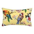 thumbnail image 1 of Balery Beautiful Bright Birds And Flowers Bedding Queen Pillow Cases - Envelope Closure - Soft Brushed Microfiber Fabric - Shrinkage and Fade Resistant Pillow Cases-, 1 of 9