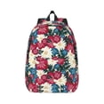 thumbnail image 1 of Balery Beautiful Flower Vintage Canvas Backpack for Men and Women - Large Capacity, Durable Travel Laptop Bag for School, Work, Hiking, and Outdoor Activities, 1 of 7