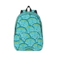 thumbnail image 1 of Balery Beautiful Seashells Vintage Canvas Backpack for Men and Women - Large Capacity, Durable Travel Laptop Bag for School, Work, Hiking, and Outdoor Activities, 1 of 7