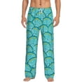 thumbnail image 1 of Balery Beautiful Seashells print Men's Pajama Pants,Ultra Lightweight Pjs,Lounge Pant-X-Large, 1 of 9