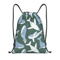 thumbnail image 1 of Balery Beautiful Whales Pattern Drawstring Backpack Bag Sport Gym Sackpack Cinch Bags Pattern Drawstring Backpack Bag Sport Gym Sackpack Cinch Bags -Small, 1 of 6