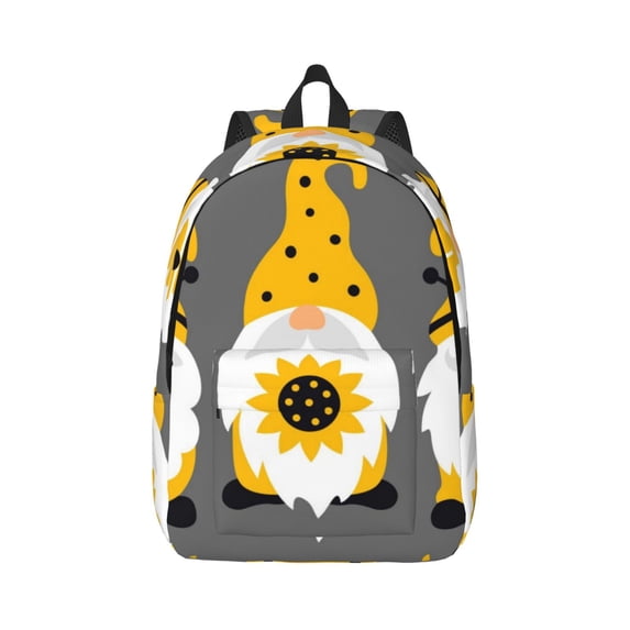 Balery Bee Kind Vintage Canvas Backpack for Men and Women - Large Capacity, Durable Travel Laptop Bag for School, Work, Hiking, and Outdoor Activities