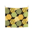 thumbnail image 1 of Balery Bee honey Pattern Tapestry 60x51 Inches - Large Wall Hanging Tapestry for Bedroom, Living Room, Dorm Decor - Artistic and Aesthetic Room Decor, 1 of 9