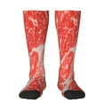 thumbnail image 1 of Balery Beef Steaks Fun Novelty Socks Men'S Women'S Crew Socks Funny Crazy Novelty Socks Quirky And Cool Socks, 1 of 9