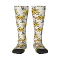 thumbnail image 1 of Balery Bird Sunflowers Printed Novelty Socks Men's Women's Crew Socks Sports Socks Knee High Socks Cotton Socks Quirky and Cool Socks, 1 of 9