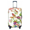thumbnail image 1 of Balery Birds And Flowers Luggage Cover Protector, Scratch And Dirt Resistant, Fits 18-32 Inch Luggage - Medium, 1 of 9