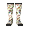 thumbnail image 1 of Balery Birds And Flowers Printed Novelty Socks Men's Women's Crew Socks Sports Socks Knee High Socks Cotton Socks Quirky and Cool Socks, 1 of 9