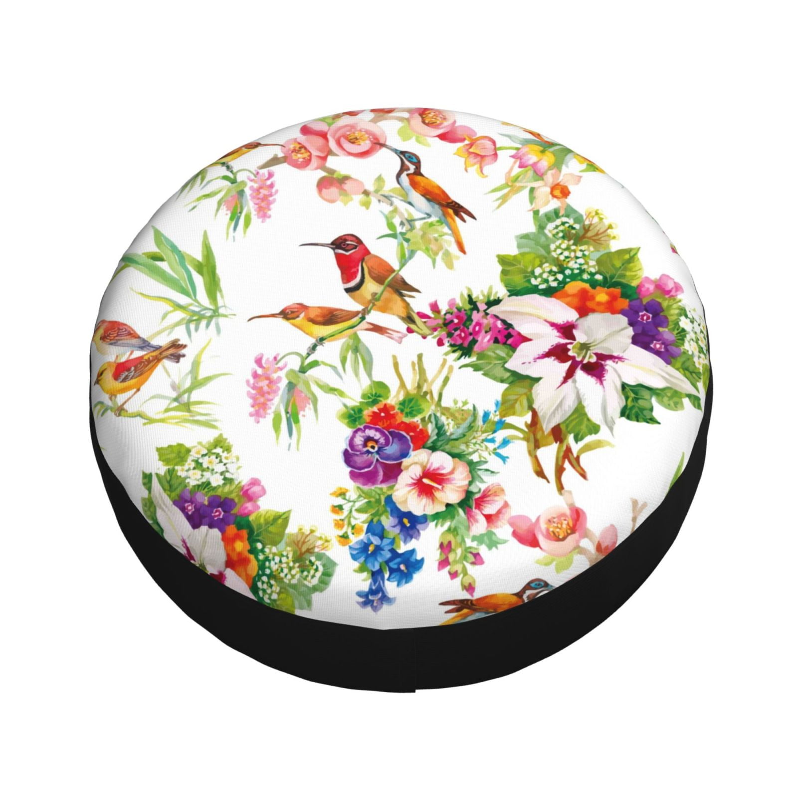 Balery Birds And Flowers Tire Covers Tough Tire Wheel Protector for