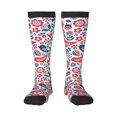 thumbnail image 1 of Balery Birds Flowers Fun Novelty Socks Men'S Women'S Crew Socks Funny Crazy Novelty Socks Quirky And Cool Socks, 1 of 9
