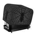 thumbnail image 1 of Balery Black Spider On Web 1 Pattern Oven Cover Kitchen Bread Machine Protector, 2 Slice Toaster Cover for Home, Anti Dust Fingerprint Coaster Cover, 1 of 7
