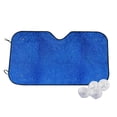 thumbnail image 1 of Balery Blue Glitter Print Car Windshield Sun Shade,Windshield Sunshade for Car Pickup Truck SUV Accessories-Small, 1 of 7