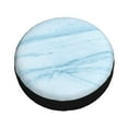 thumbnail image 1 of Balery Blue Marble Tire Covers - Tough Tire Wheel Protector for Truck, SUV, Trailer, Camper, RV -17 inch, 1 of 8