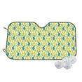 thumbnail image 1 of Balery Blue Rabbit Print Car Windshield Sun Shade,Windshield Sunshade for Car Pickup Truck SUV Accessories-Small, 1 of 7