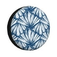 thumbnail image 1 of Balery Blue Shellstire Cover Waterproof Dust-Proof, Universal Spare Wheel Tire Cover For Trailer, Rv, Suv Truck And Vehicle Camper Accessories-16 Inch, 1 of 9