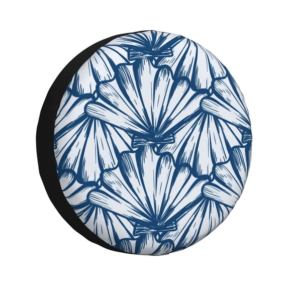 Balery Blue Shellstire Cover Waterproof Dust-Proof, Universal Spare Wheel Tire Cover For Trailer, Rv, Suv Truck And Vehicle Camper Accessories-16 Inch