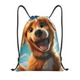 thumbnail image 1 of Balery Blue Sky Cute Dog Pattern Drawstring Backpack Bag Sport Gym Sackpack Cinch Bags Pattern Drawstring Backpack Bag Sport Gym Sackpack Cinch Bags -Small, 1 of 6