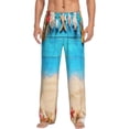 thumbnail image 1 of Balery Boards and Beach print Men's Pajama Pants,Ultra Lightweight Pjs,Lounge Pant-XX-Large, 1 of 9