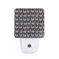 thumbnail image 1 of Balery Bohemian Chicken Pattern LED Night Light with Automatic Sensor Plug in Night Light with Dusk-to-Dawn Light Sensor LED Nightlight 0.5W-EU, 1 of 7