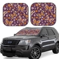 thumbnail image 1 of Balery Buffalo Plaid And Butterflys Sun Shield 2 Pack For Car Front Windows Foldable Sun Visor Protector Blocks Max Uv Rays And Keeps Your Vehicle Cool For Most Sedans Suv Truck, 1 of 7
