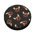 thumbnail image 1 of Balery Bulldog with Sunglasses Tire Covers - Tough Tire Wheel Protector for Truck, SUV, Trailer, Camper, RV -14 inch, 1 of 8