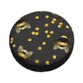 thumbnail image 1 of Balery Bumblebee Tire Covers - Tough Tire Wheel Protector for Truck, SUV, Trailer, Camper, RV -15 inch, 1 of 8