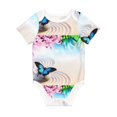 thumbnail image 1 of Balery Butterfly In Blossoms Zen Pattern Baby Climbing Clothes Infant Bodysuit Cute Infant Bodysuit Baby Romper-2 Years, 1 of 7